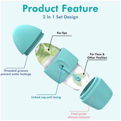 Silicone Ice Face Roller Contour