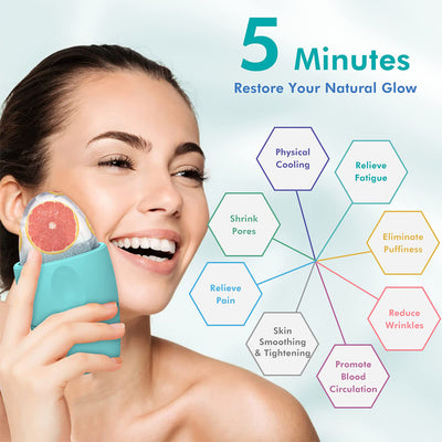 Silicone Ice Face Roller Contour